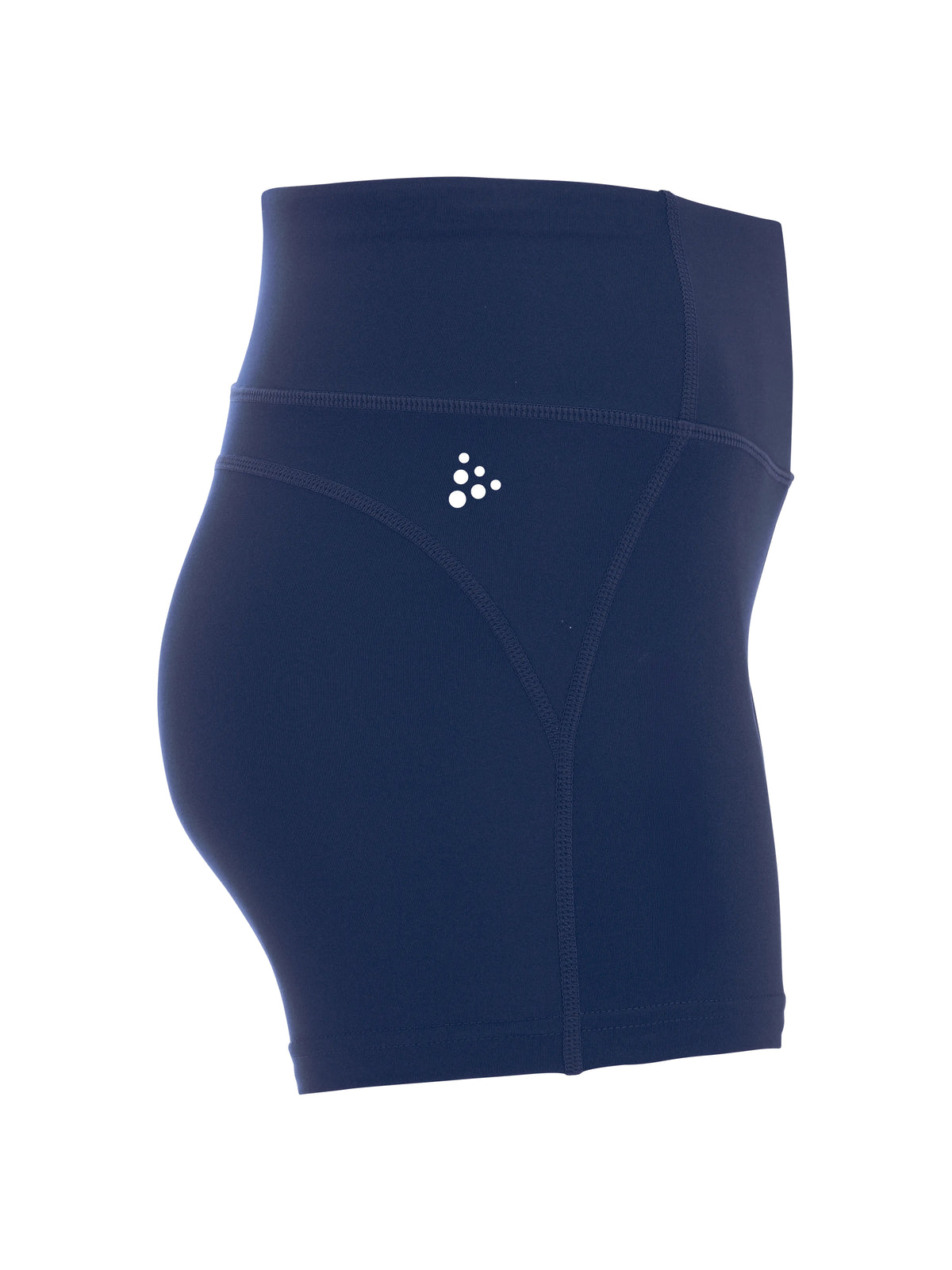 Craft Rush 2.0 Hot Pant Damen in Navy/Weiss, Seitenansicht rechts