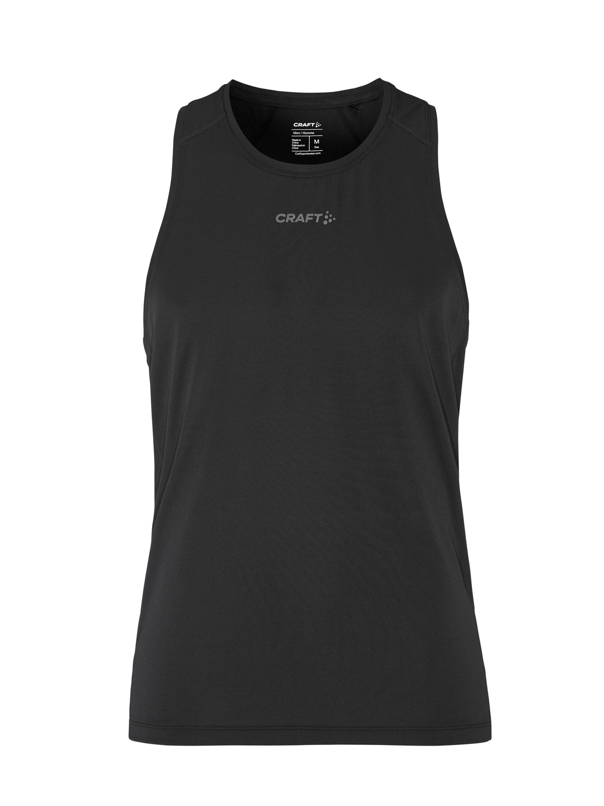 Craft ADV Essence Singlet 2 Herren in Schwarz, Vorderansicht