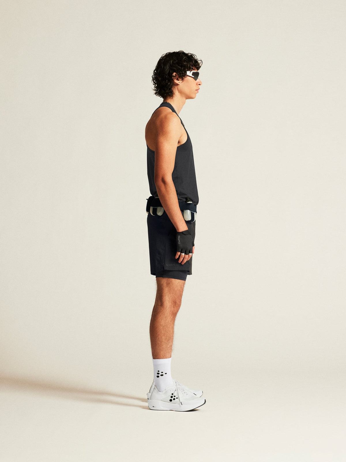 Craft ADV Essence Singlet 2 Herren in Schwarz, Detailansicht
