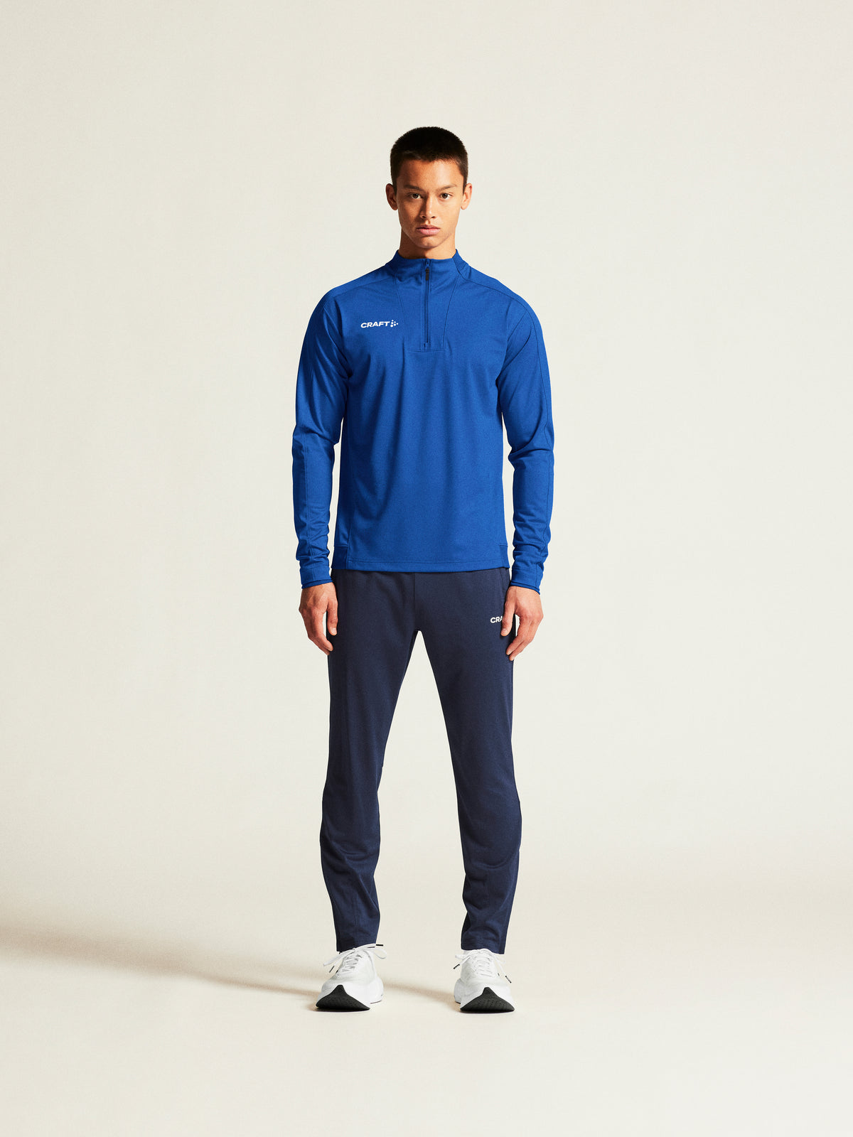 Craft Evolve 2.0 Half Zip Herren in Kobaltblau, Detailansicht