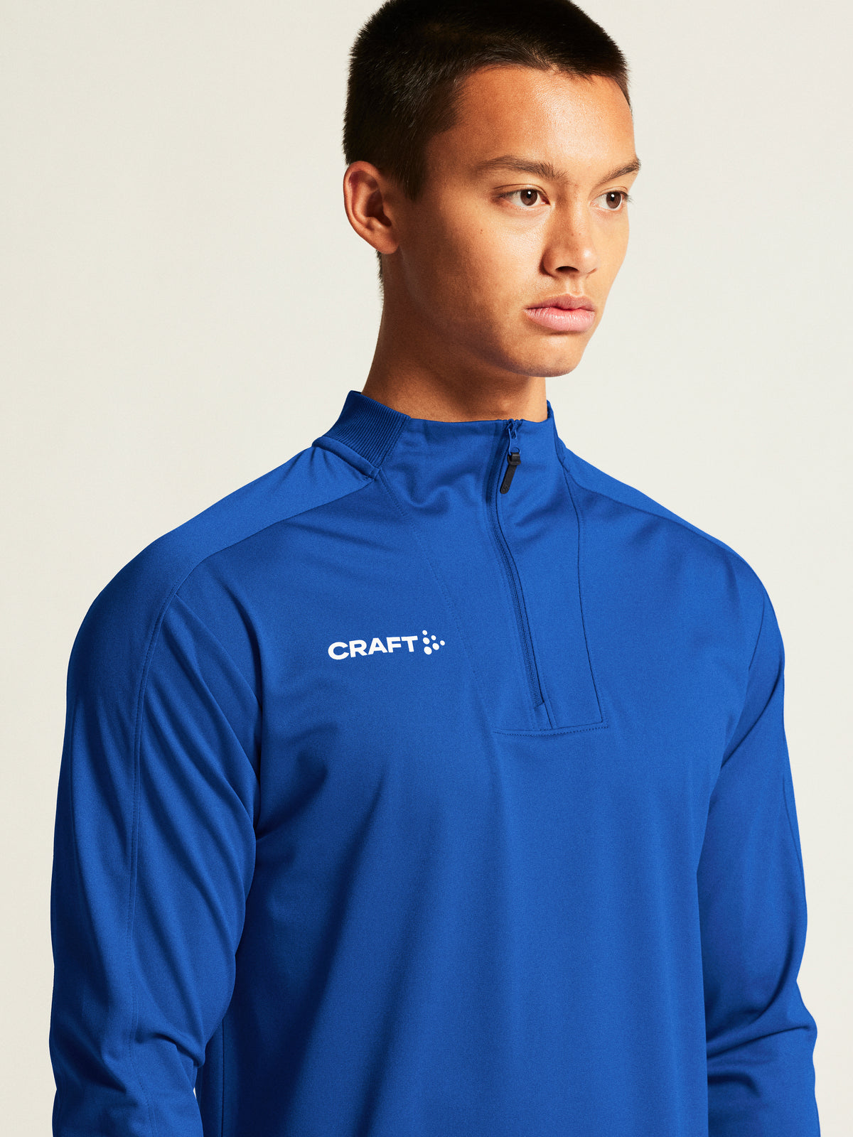 Craft Evolve 2.0 Half Zip Herren in Kobaltblau, Detailansicht