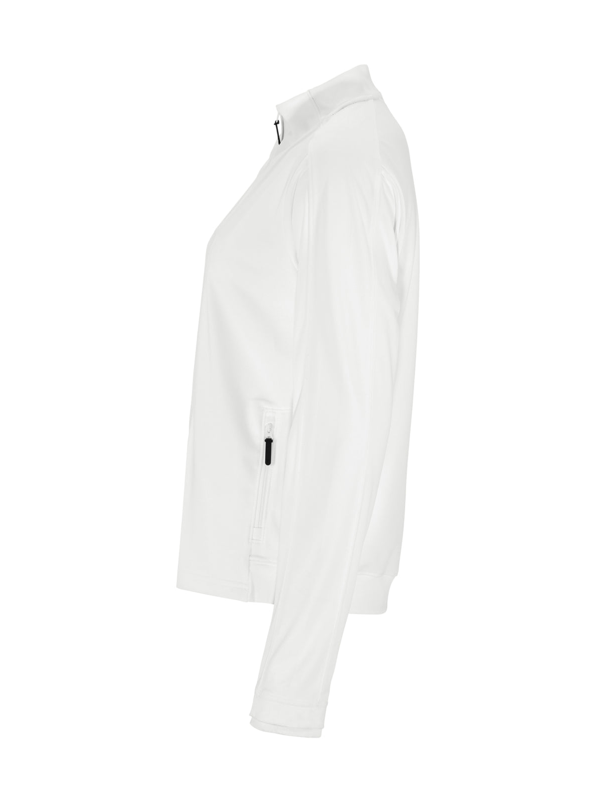 Craft Evolve 2.0 Full Zip Jacket Damen in Weiss, Seitenansicht links