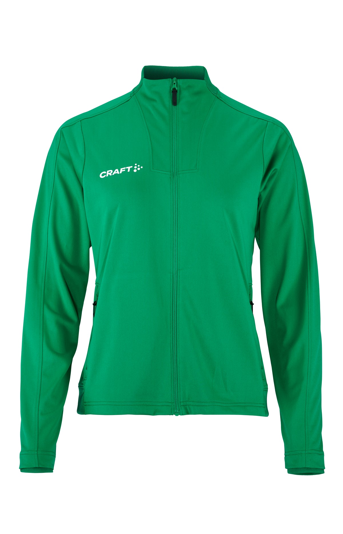Craft Evolve 2.0 Full Zip Jacket Damen in Grün, Vorderansicht