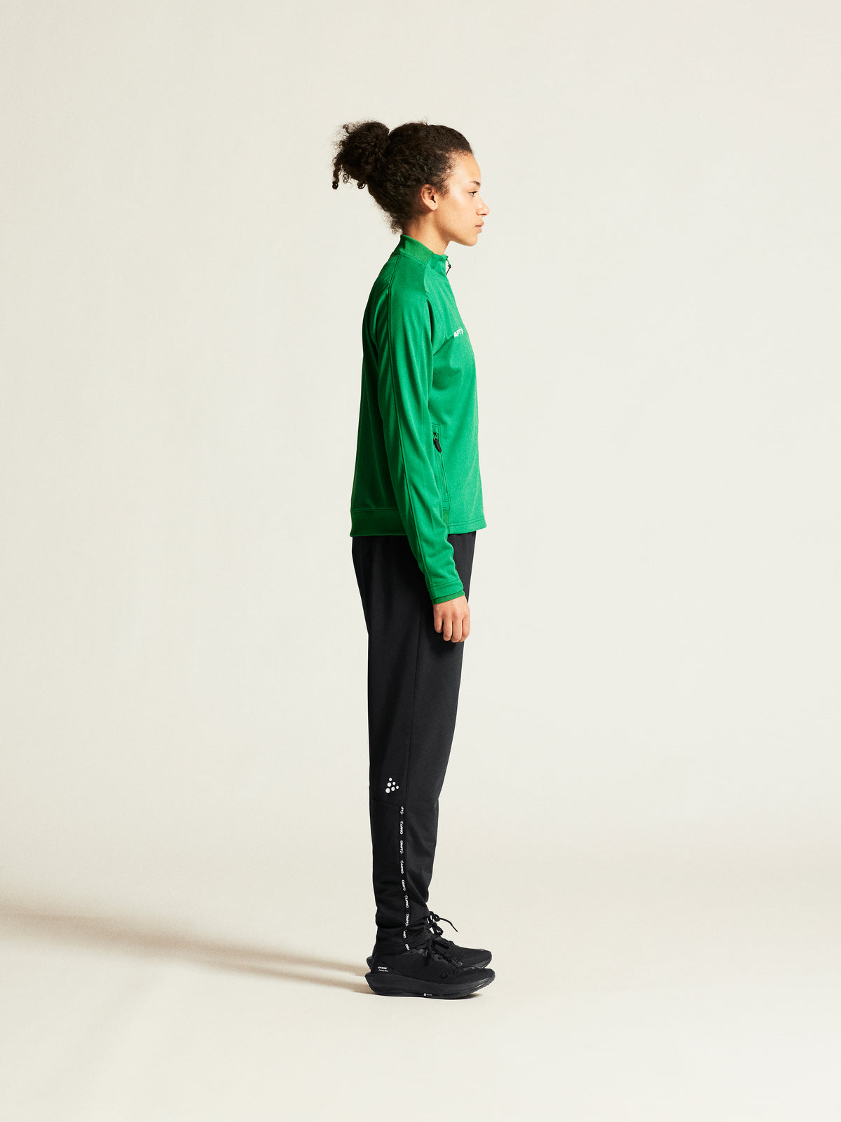 Craft Evolve 2.0 Full Zip Jacket Damen in Grün, Detailansicht