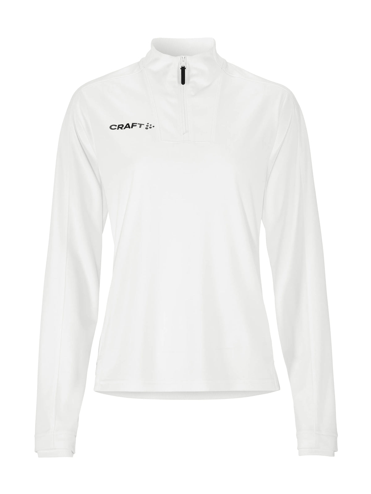 Craft Evolve 2.0 Half Zip Damen in Weiss, Vorderansicht