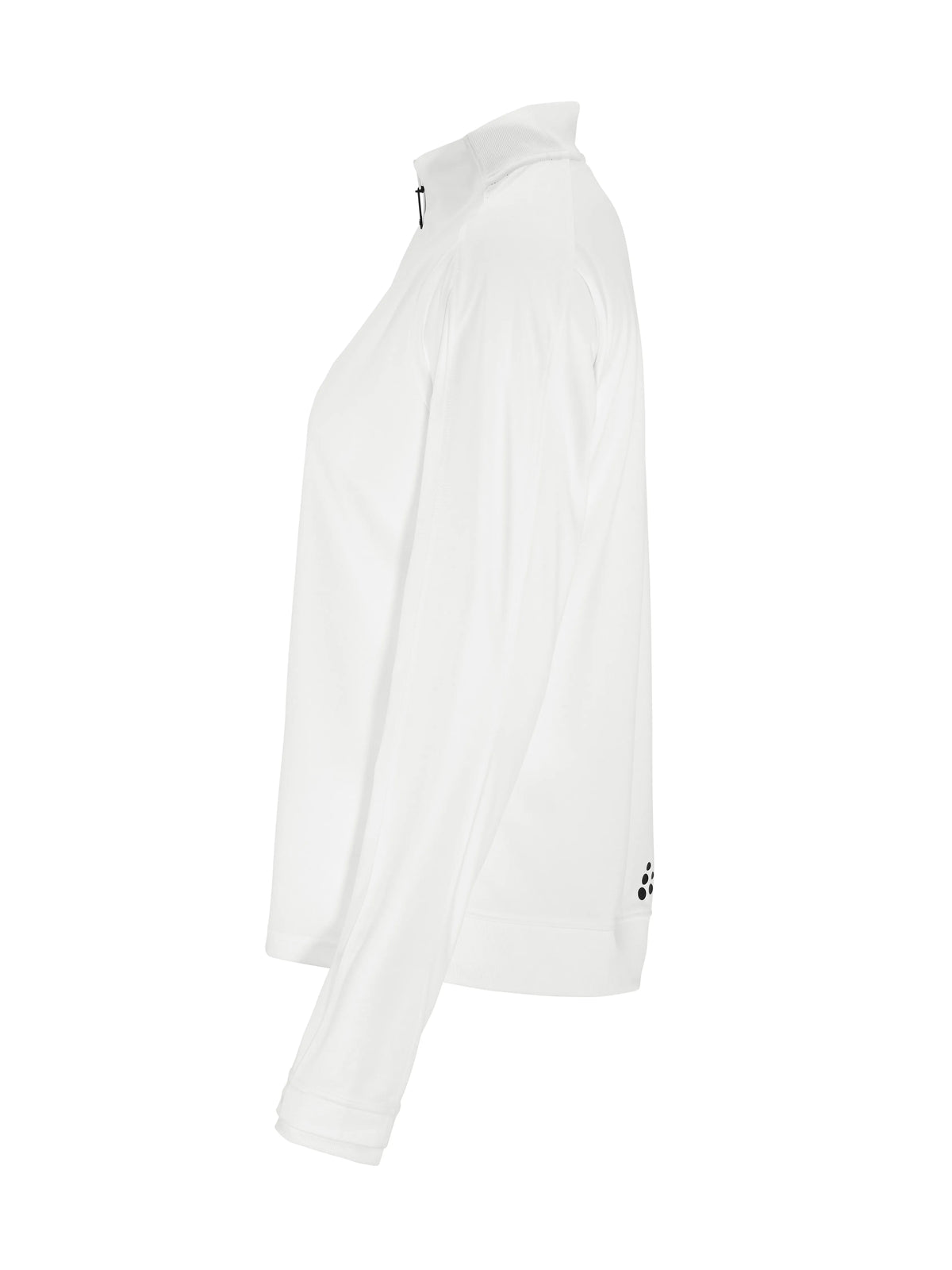 Craft Evolve 2.0 Half Zip Damen in Weiss, Seitenansicht links