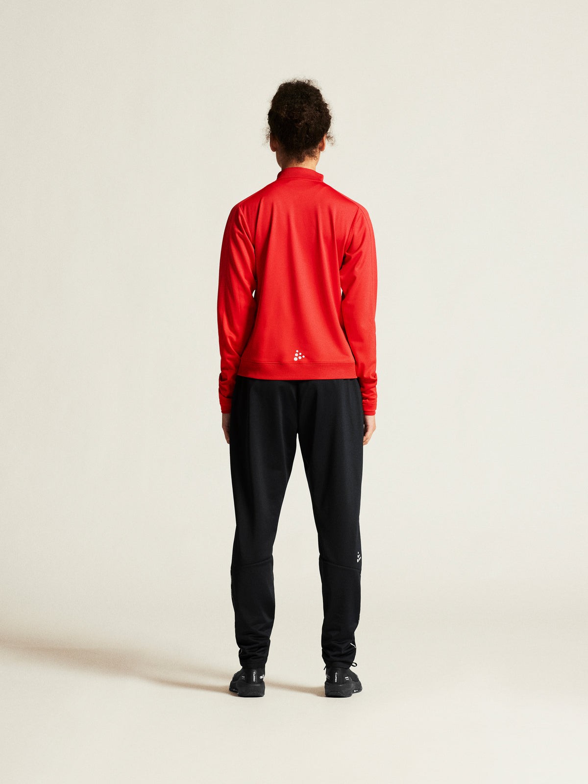 Craft Evolve 2.0 Half Zip Damen in Rot, Detailansicht