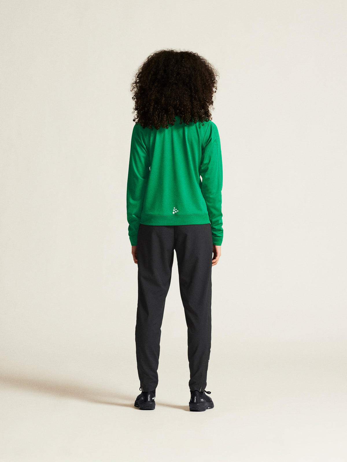 Craft Evolve 2.0 Half Zip Damen in Grün, Detailansicht