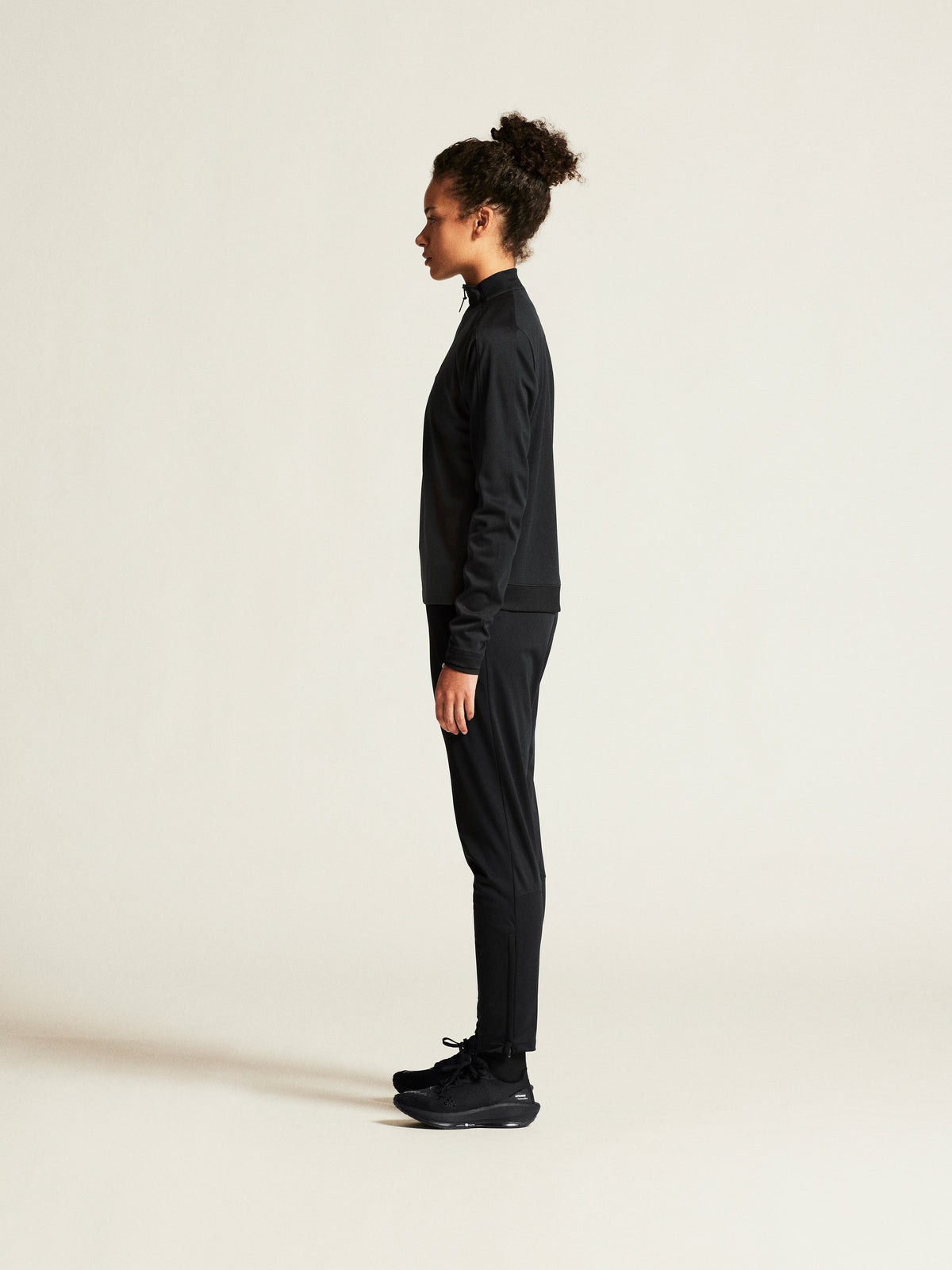 Craft Evolve 2.0 Half Zip Damen in Schwarz, Detailansicht