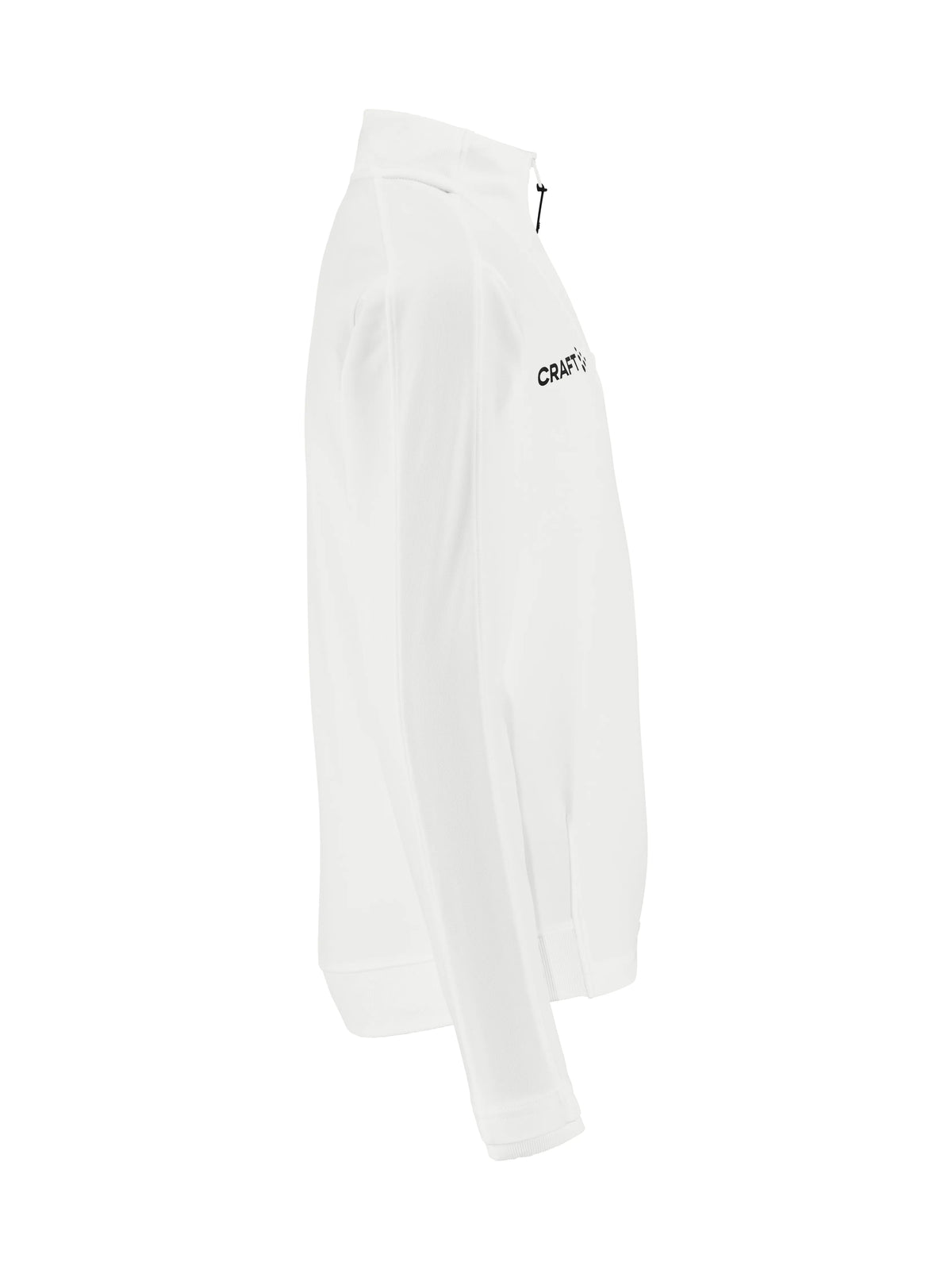 Craft Evolve 2.0 Half Zip Junior in Weiss, Seitenansicht rechts
