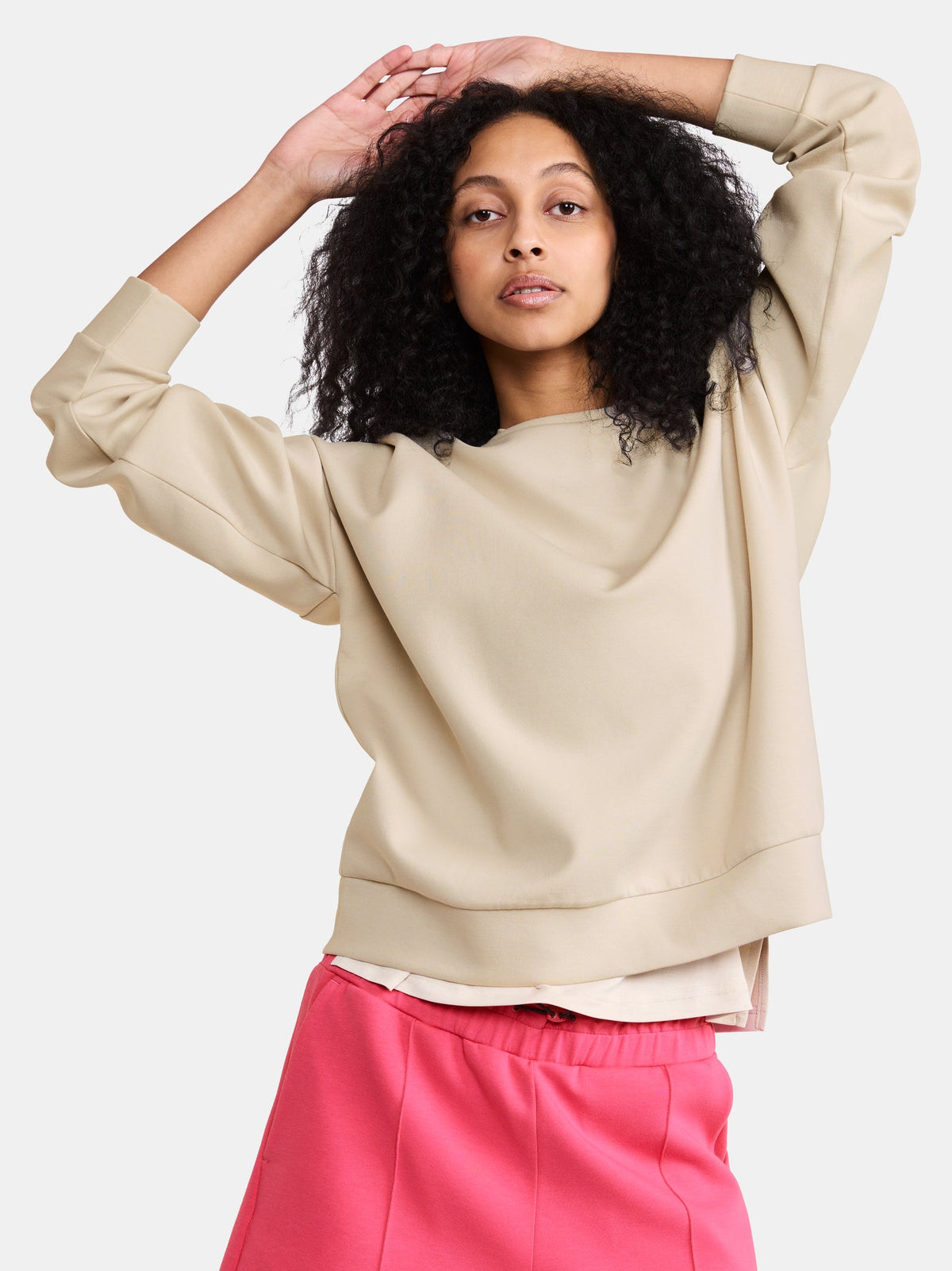 Craft ADV Join RN Sweatshirt Damen in Sand, Detailansicht