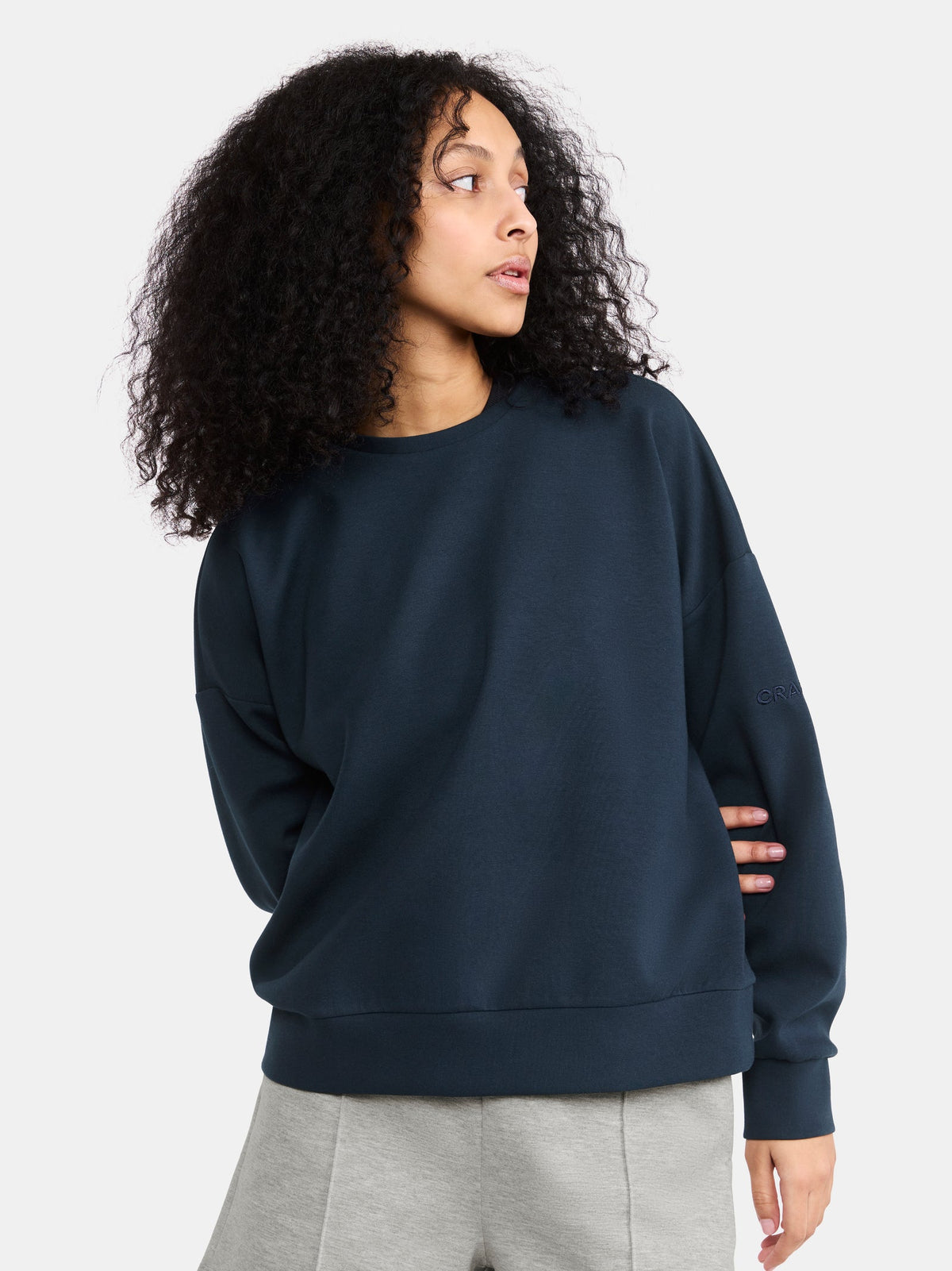 Craft ADV Join RN Sweatshirt Damen in Dunkelblau, Detailansicht