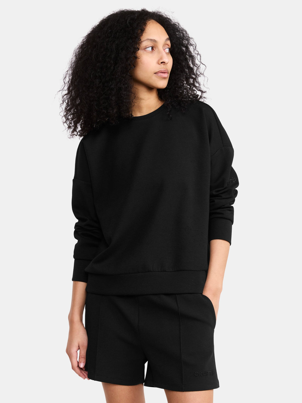 Craft ADV Join RN Sweatshirt Damen in Schwarz, Detailansicht