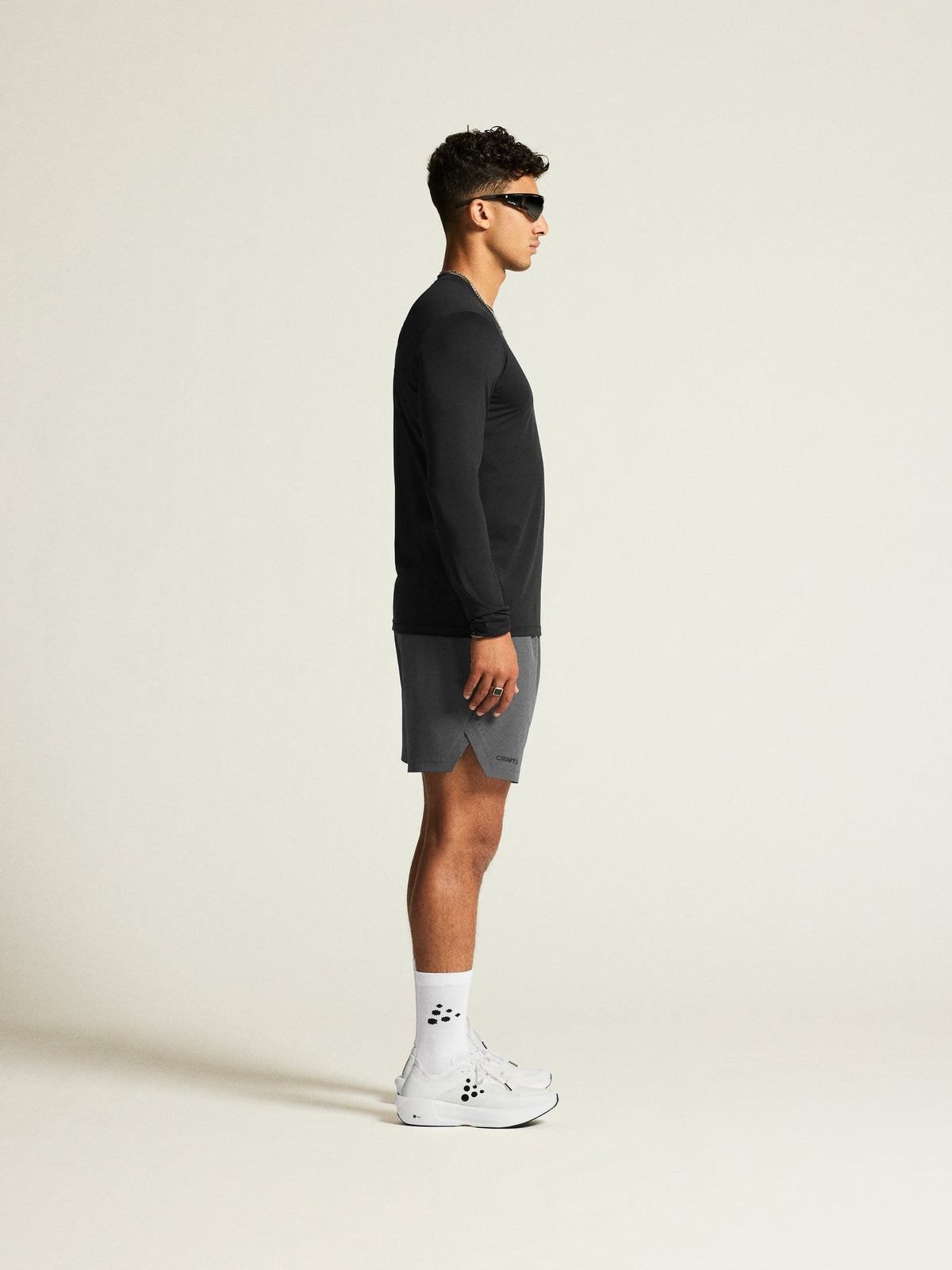 Craft ADV Essence LS Tee 2 Herren in Schwarz, Detailansicht