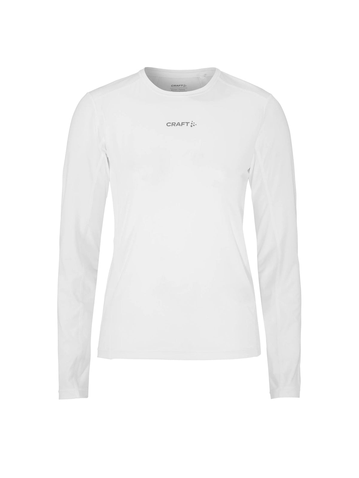 Craft ADV Essence LS Tee 2 Damen in Weiss, Vorderansicht