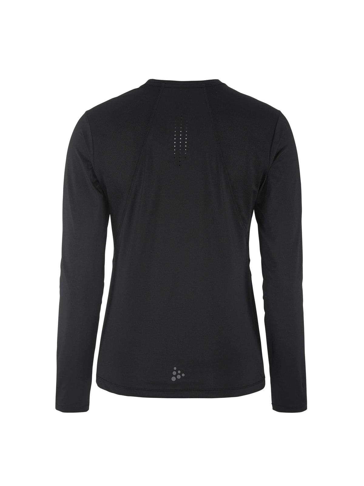Craft ADV Essence LS Tee 2 Damen in Schwarz, Rückansicht