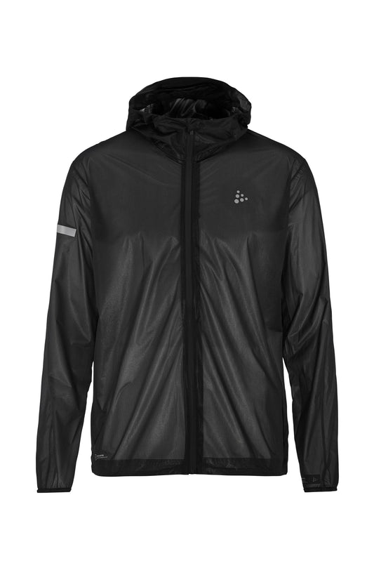 Craft PRO Hydro Lightweight Jacket Herren in Schwarz, Vorderansicht