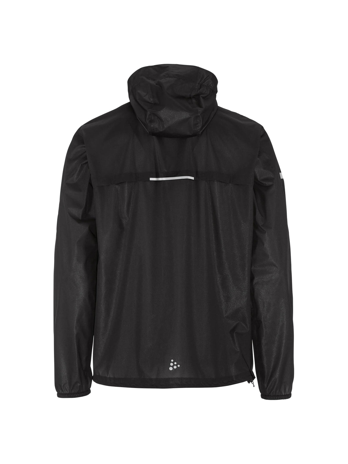Craft PRO Hydro Lightweight Jacket Herren in Schwarz/Schwarz, Rückansicht
