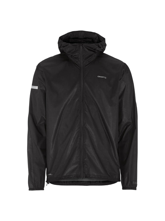 Craft PRO Hydro Lightweight Jacket Herren in Schwarz/Schwarz, Vorderansicht