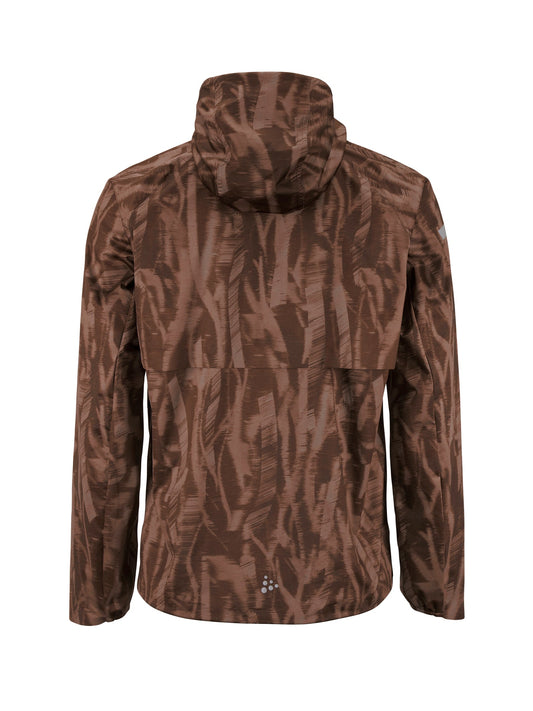 Craft PRO Hydro Jacket 3 Herren in Braun/Mehrfarbig, Rückansicht