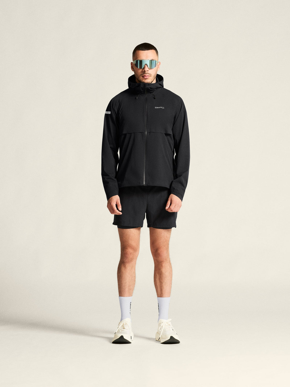 Craft PRO Hydro Jacket 3 Herren in Schwarz, Detailansicht