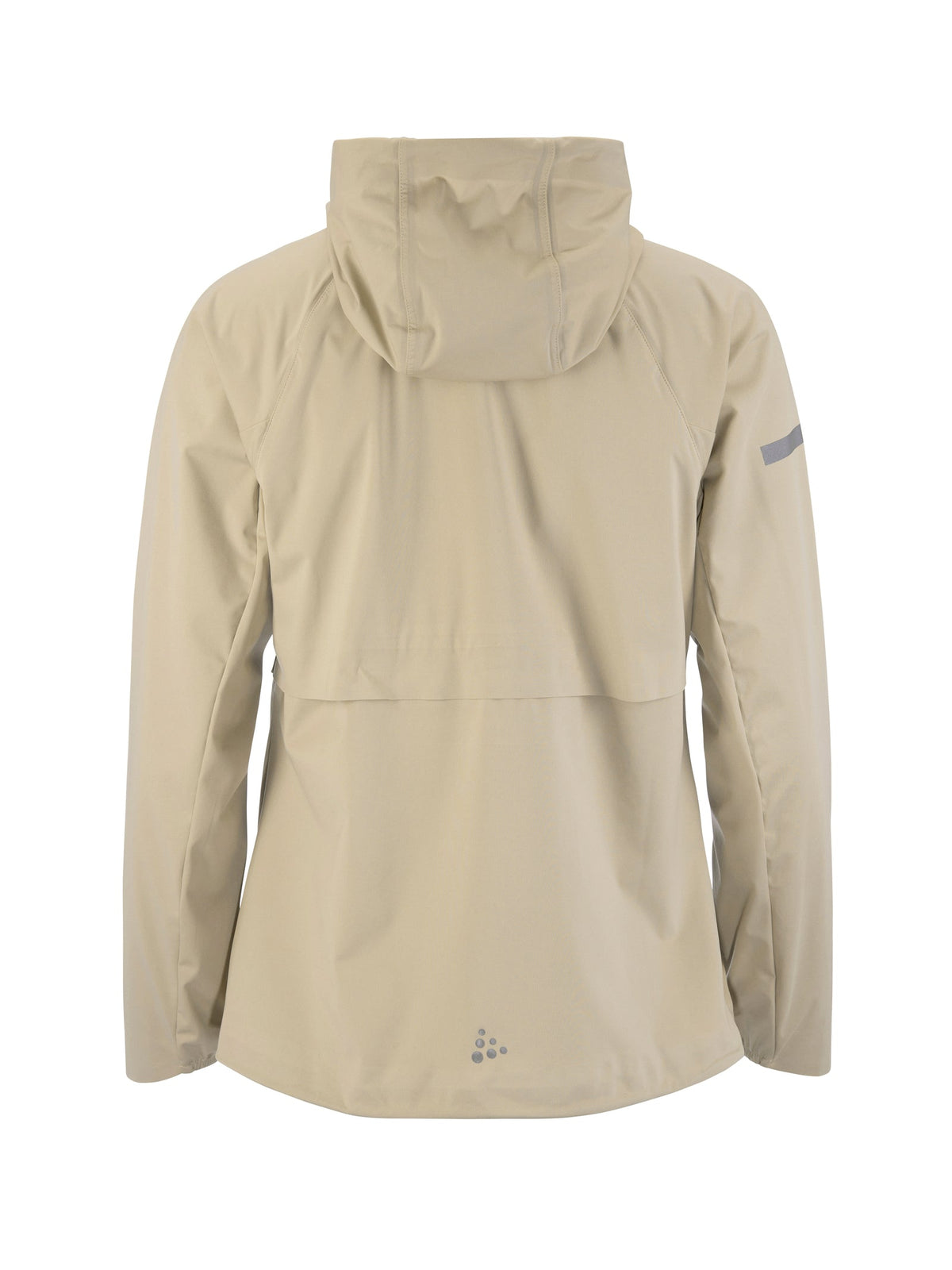 Craft PRO Hydro Jacket 3 Damen in Beige, Rückansicht