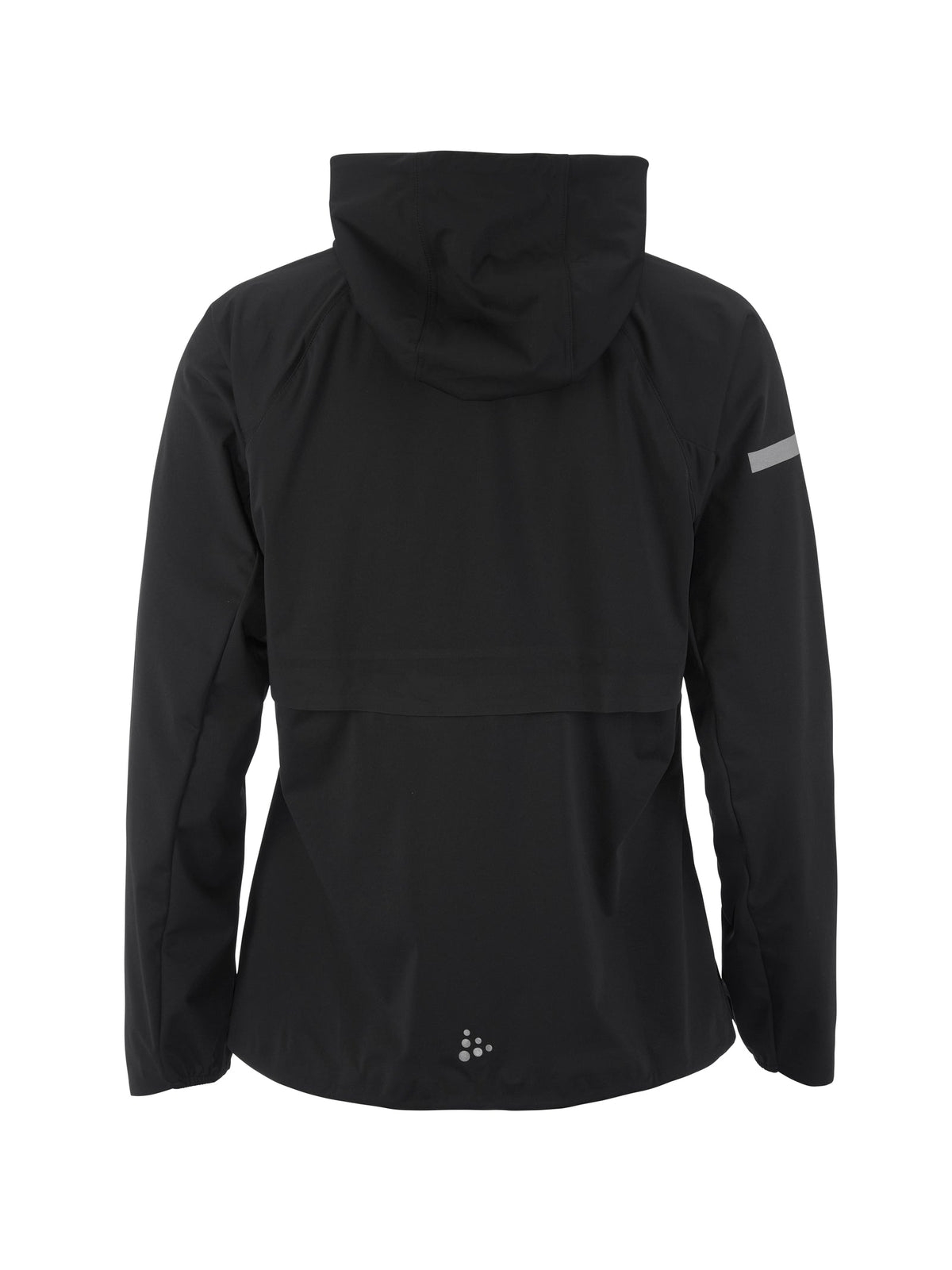 Craft PRO Hydro Jacket 3 Damen in Schwarz, Rückansicht