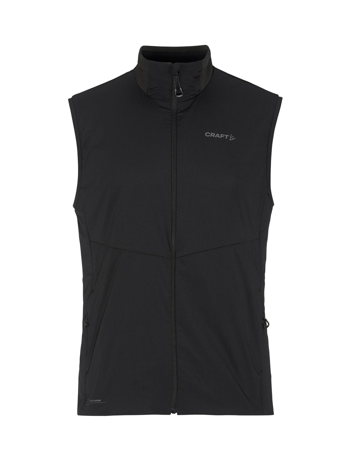 Craft ADV Nordic Training Insulate Vest Herren in Schwarz, Vorderansicht