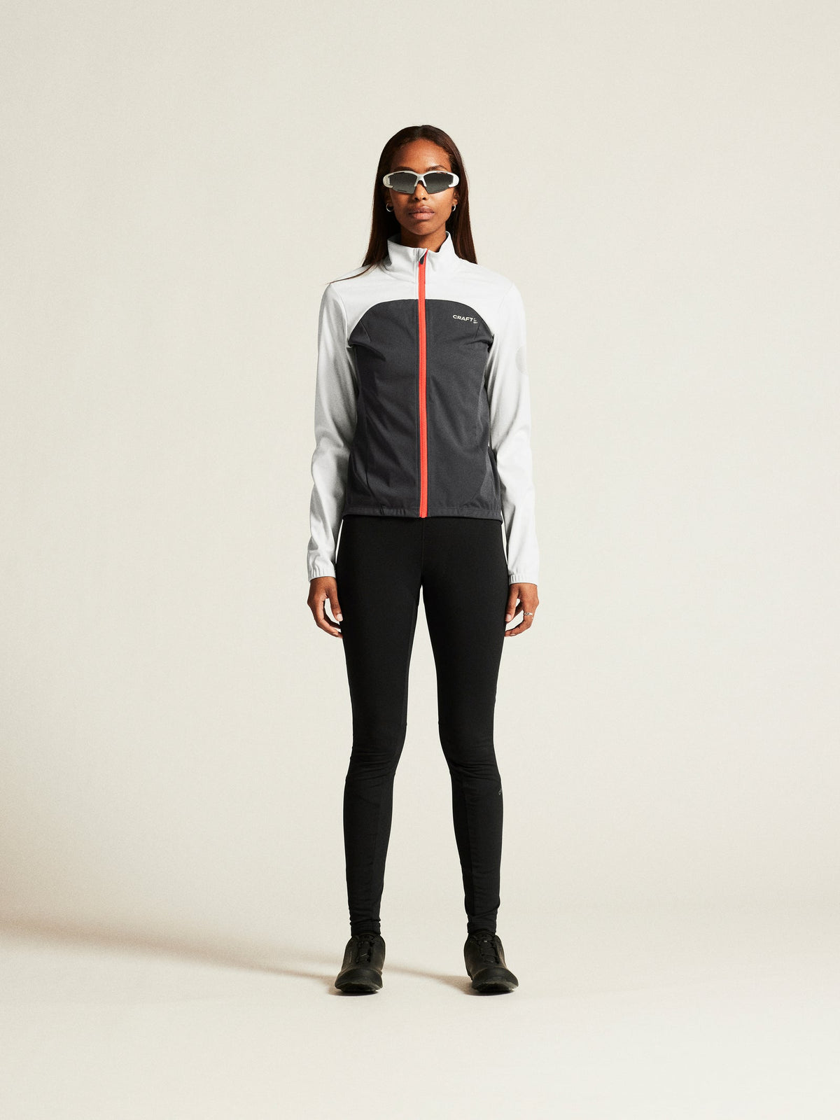 Craft CORE Bike SubZ Lumen Jacket 2 Damen in Grau, Detailansicht