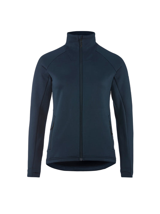 Craft ADV Explore Power Fleece Jkt Damen in Dunkelblau, Vorderansicht