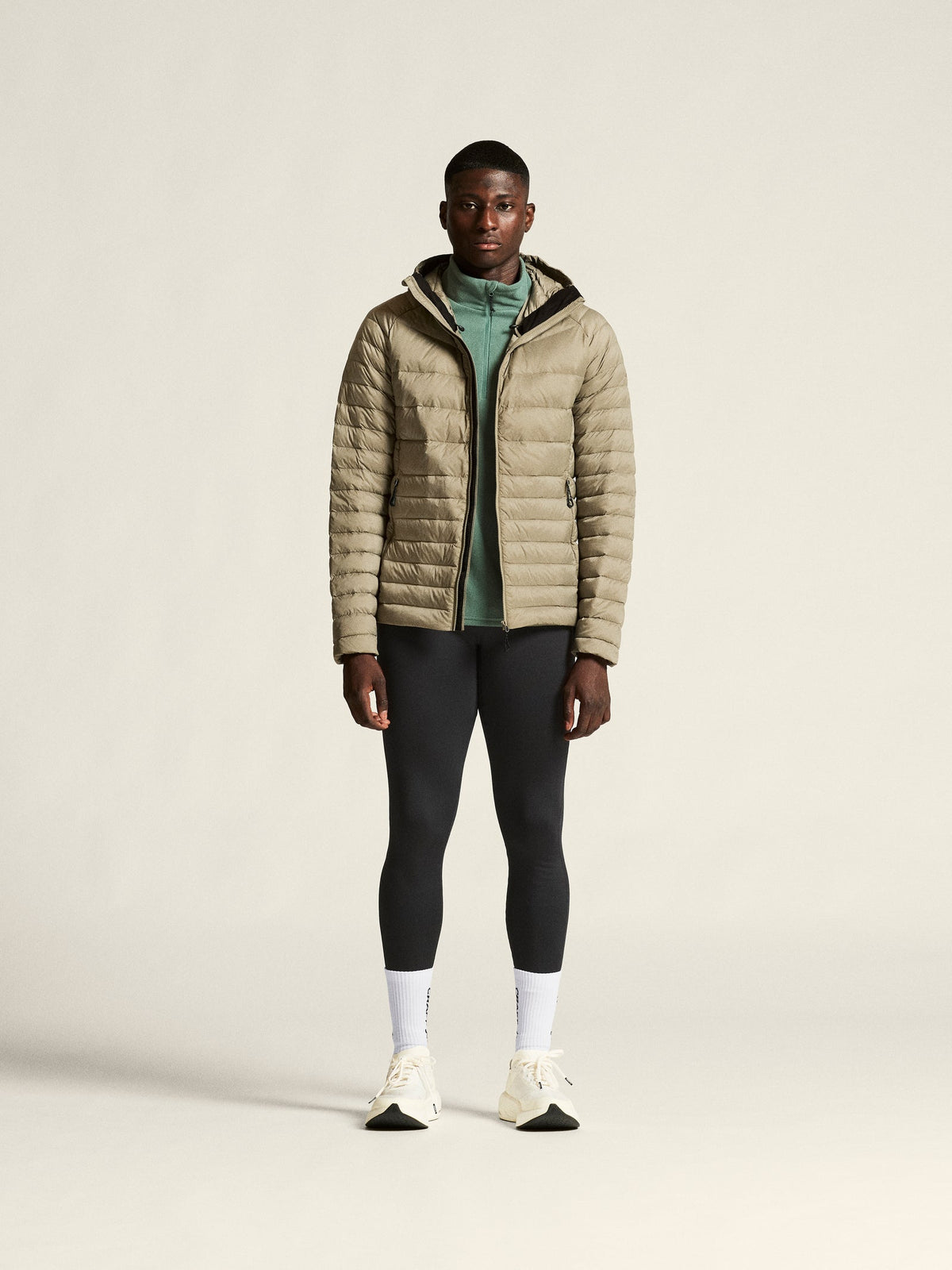 Craft ADV Explore Light Down Jacket Herren in Beige, Detailansicht