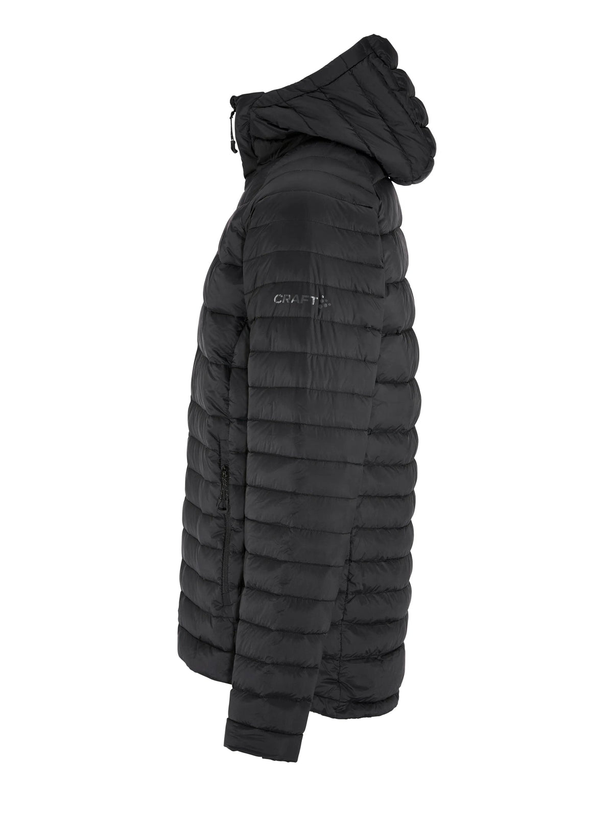 Craft ADV Explore Light Down Jacket Herren in Schwarz, Seitenansicht links