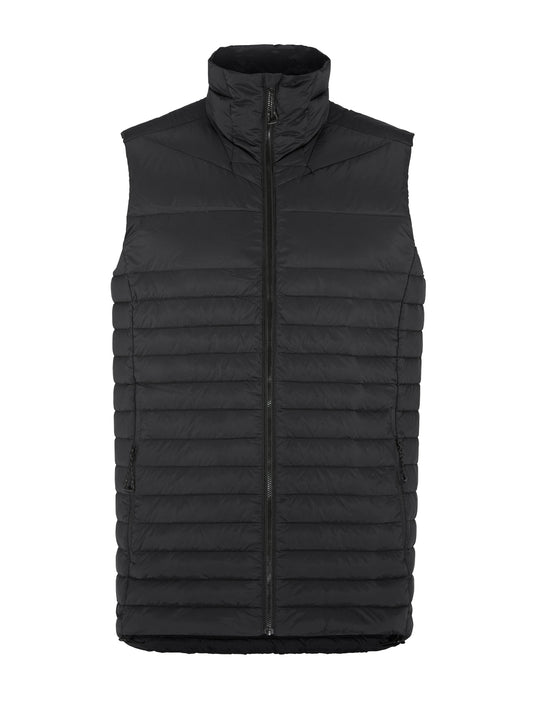 Craft ADV Explore Light Down Vest Herren in Schwarz, Vorderansicht