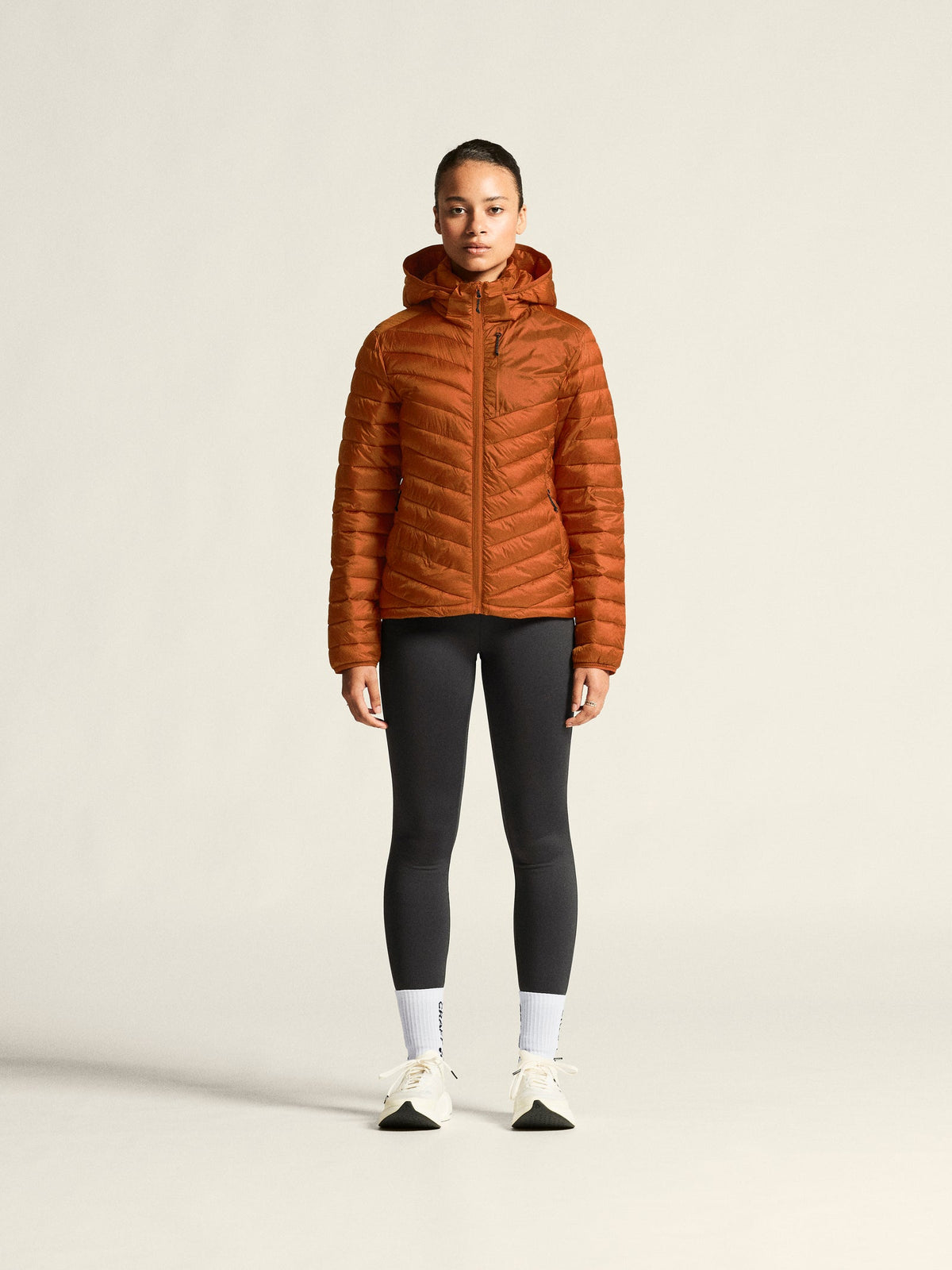 Craft CORE Explore LT. Insulation Jkt Damen in Orange, Detailansicht