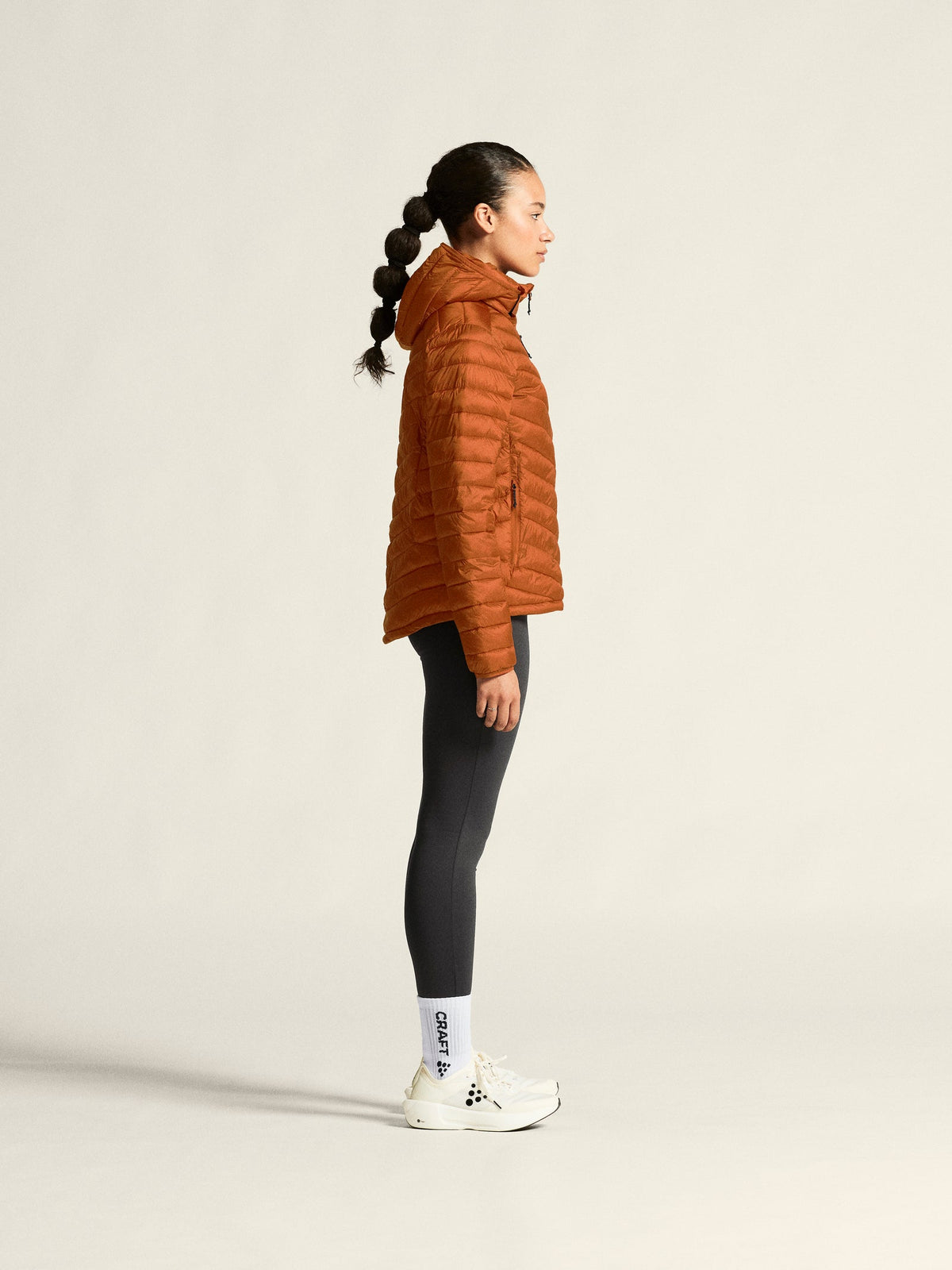 Craft CORE Explore LT. Insulation Jkt Damen in Orange, Detailansicht