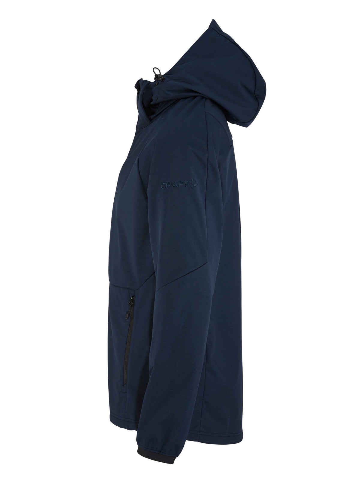 Craft CORE Explore Softshell 2.0 Jkt Herren in Dunkelblau, Seitenansicht links
