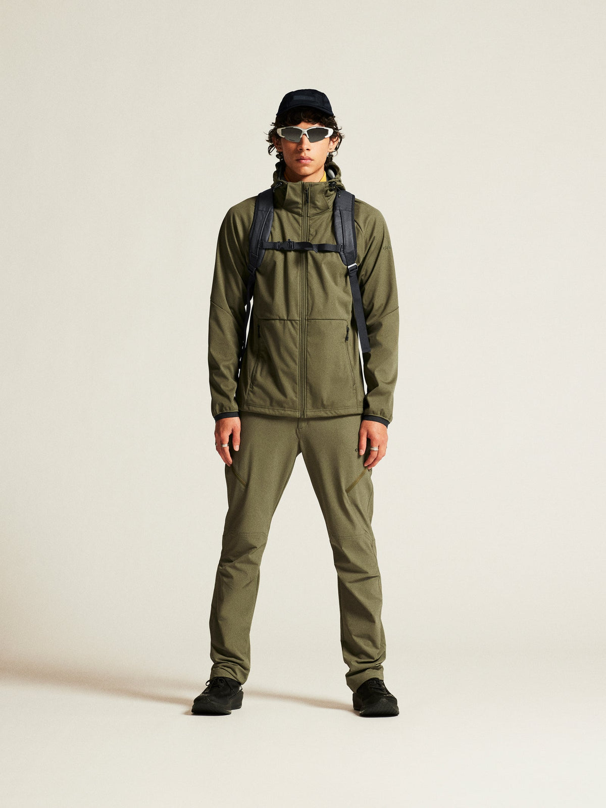 Craft CORE Explore Softshell 2.0 Jkt Herren in Oliv, Detailansicht