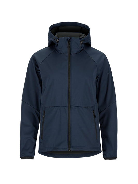 Craft CORE Explore Softshell 2.0 Jkt Damen in Dunkelblau, Vorderansicht