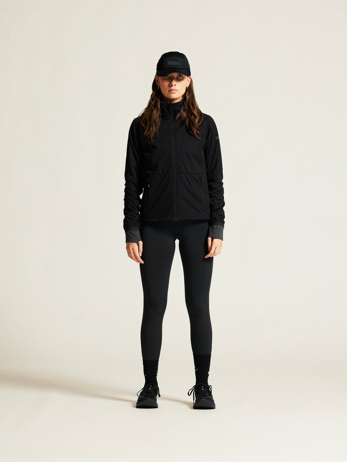 Craft CORE Explore Softshell 2.0 Jkt Damen in Schwarz, Detailansicht