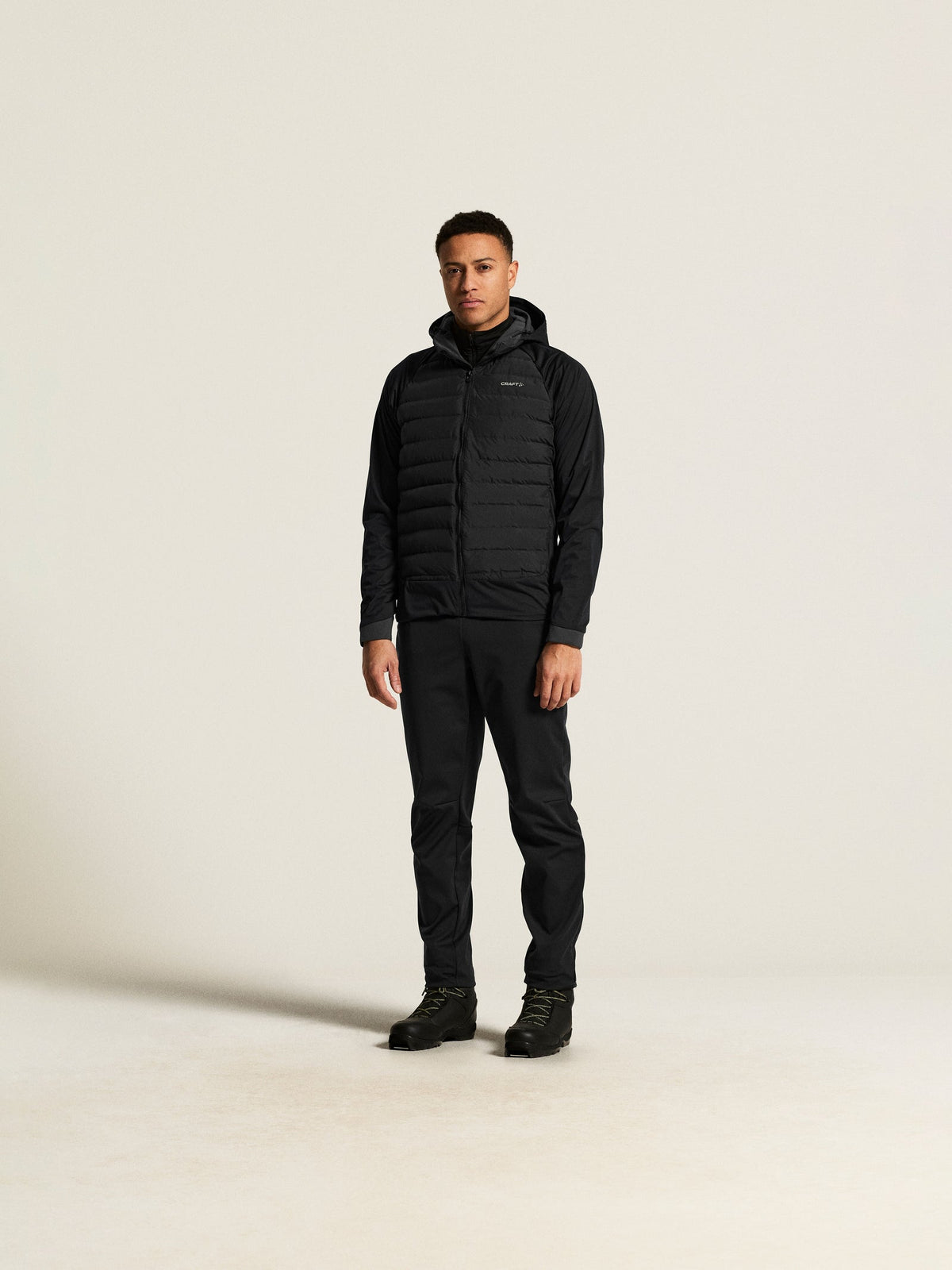 Craft Pursuit Jacket Herren in Schwarz/Schwarz, Detailansicht