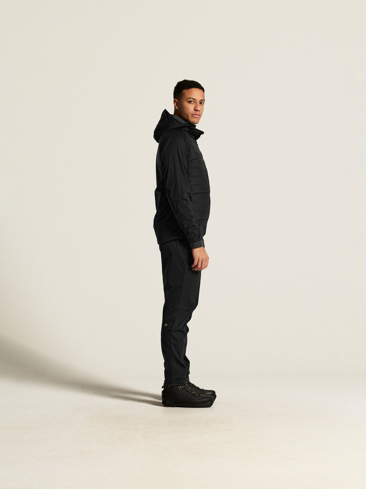 Craft Pursuit Jacket Herren in Schwarz/Schwarz, Detailansicht