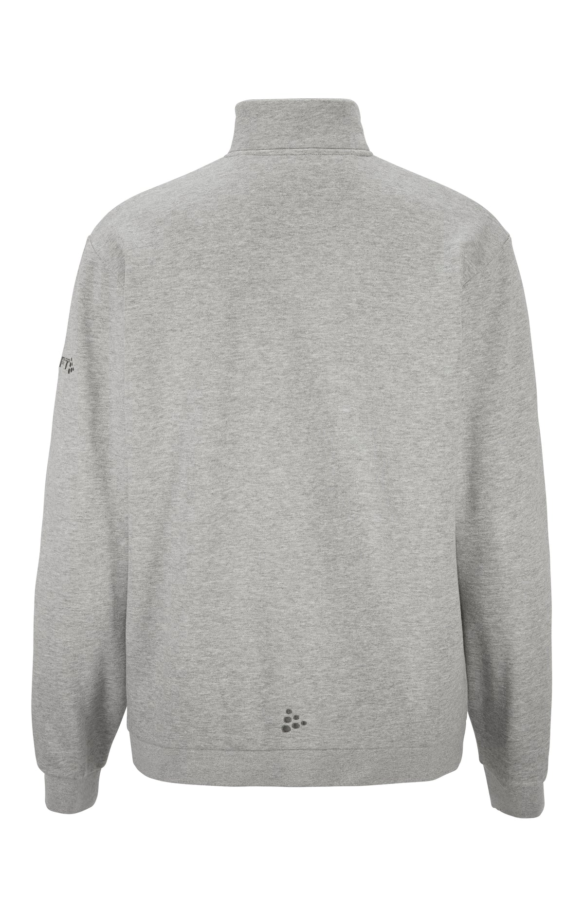 Craft Community 2.0 Zip Jacket Herren in Grau meliert, Rückansicht