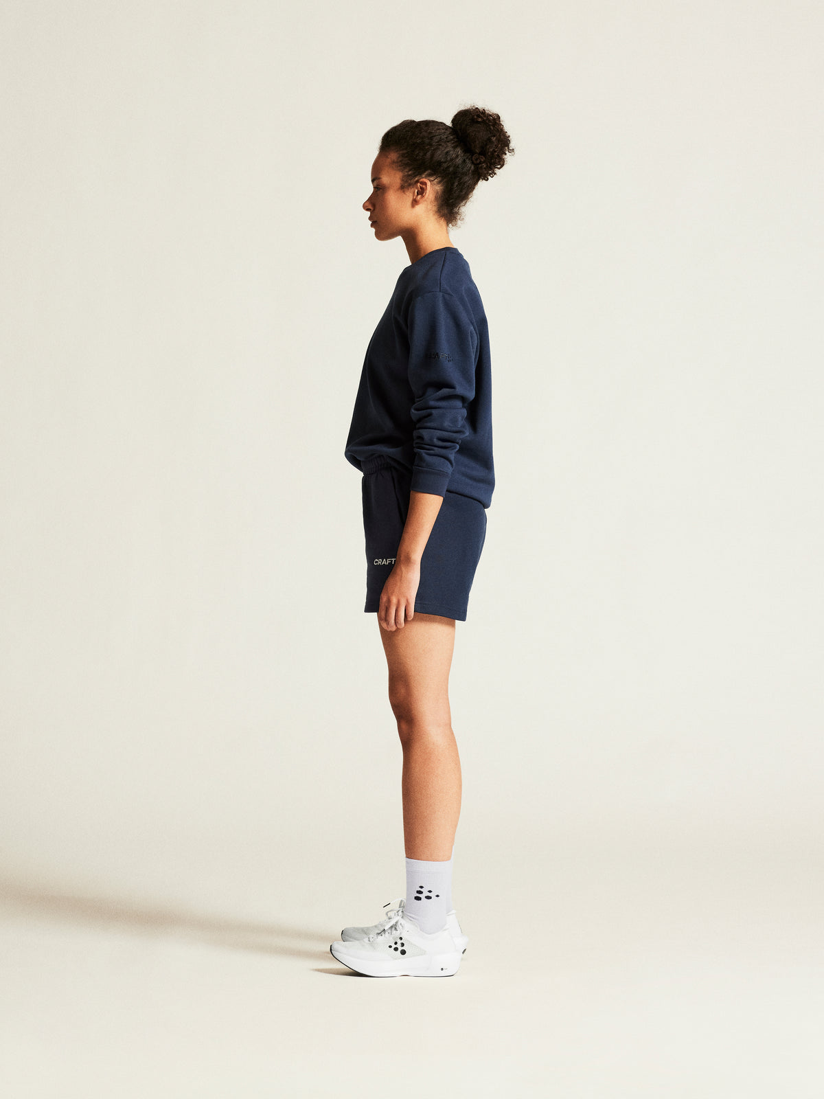 Craft Community 2.0 R Neck Damen in Navy, Detailansicht