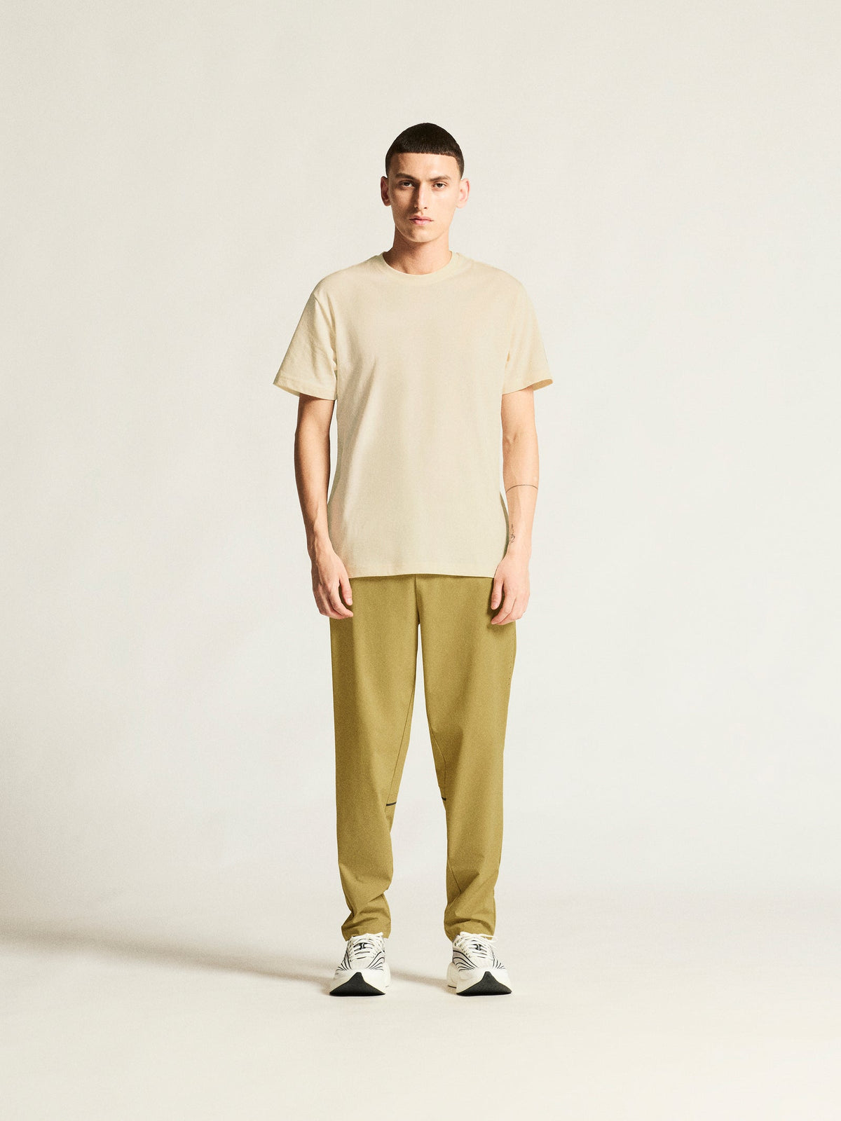 Craft Community 2.0 Tee Herren in Naturweiss, Detailansicht