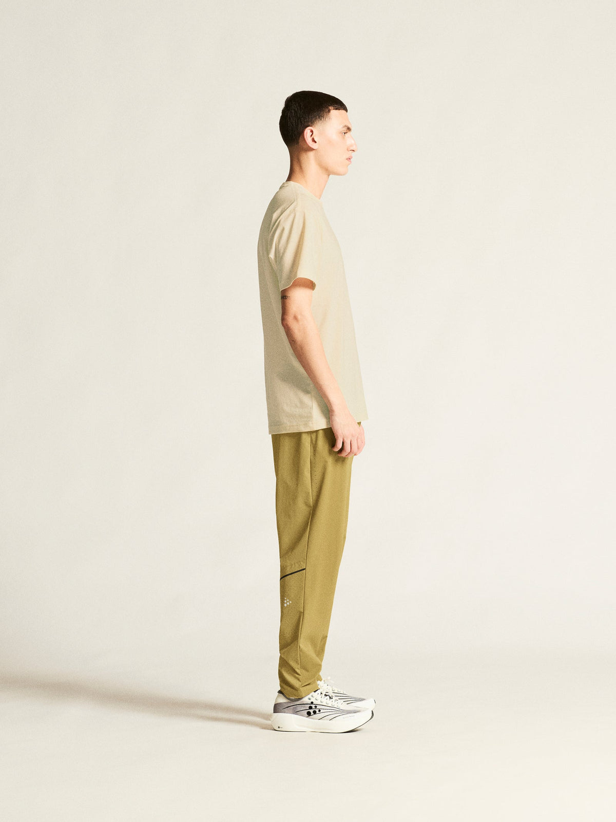 Craft Community 2.0 Tee Herren in Naturweiss, Detailansicht