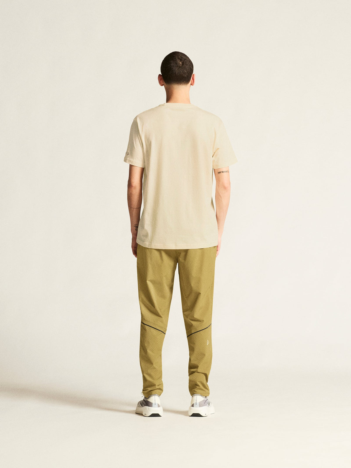 Craft Community 2.0 Tee Herren in Naturweiss, Detailansicht