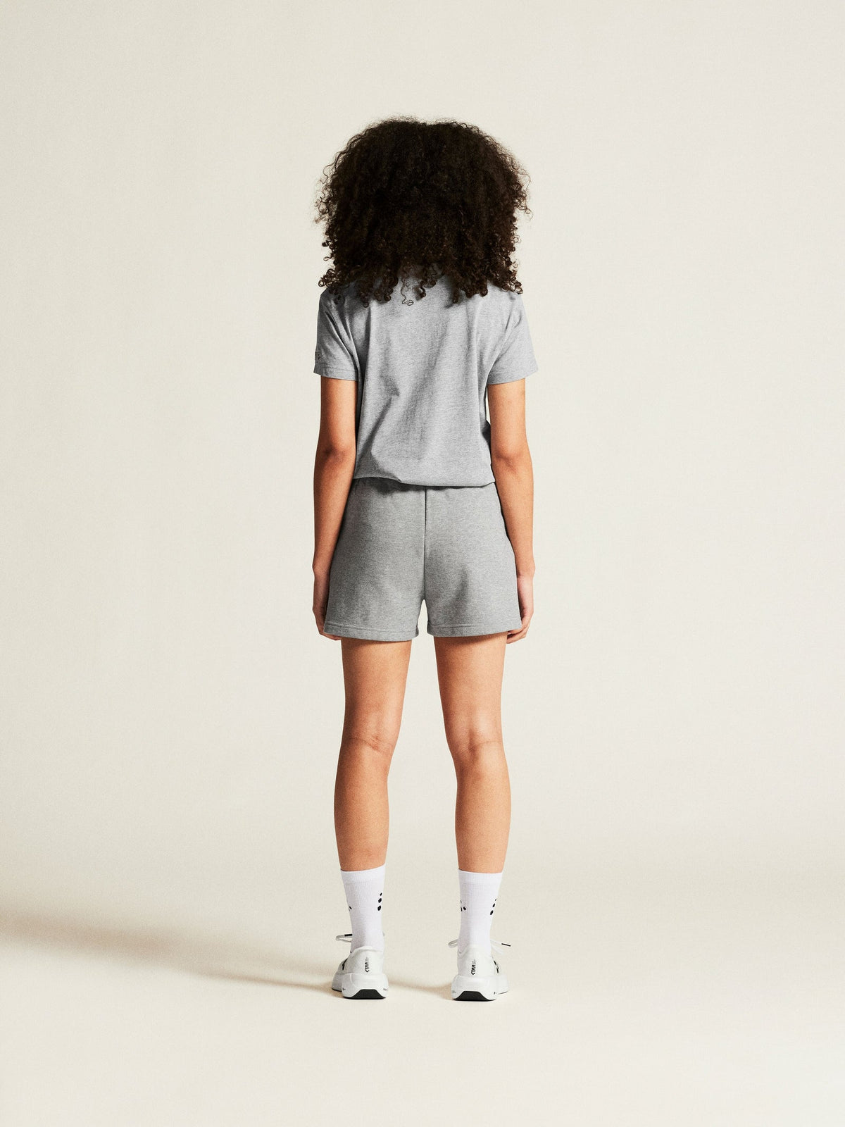 Craft Community 2.0 Tee Damen in Grau meliert, Detailansicht