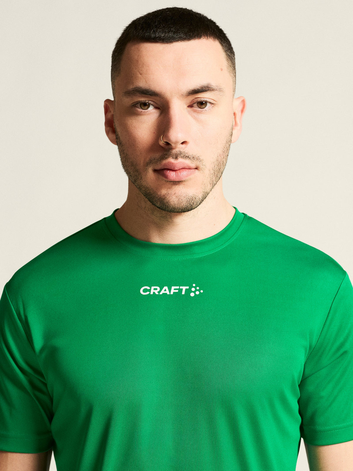 Craft Squad Go Function Tee Herren in Grün, Detailansicht