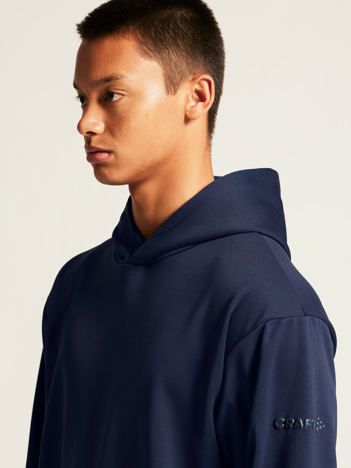 Craft Community 2.0 Function Hoodie Herren in Navy, Detailansicht