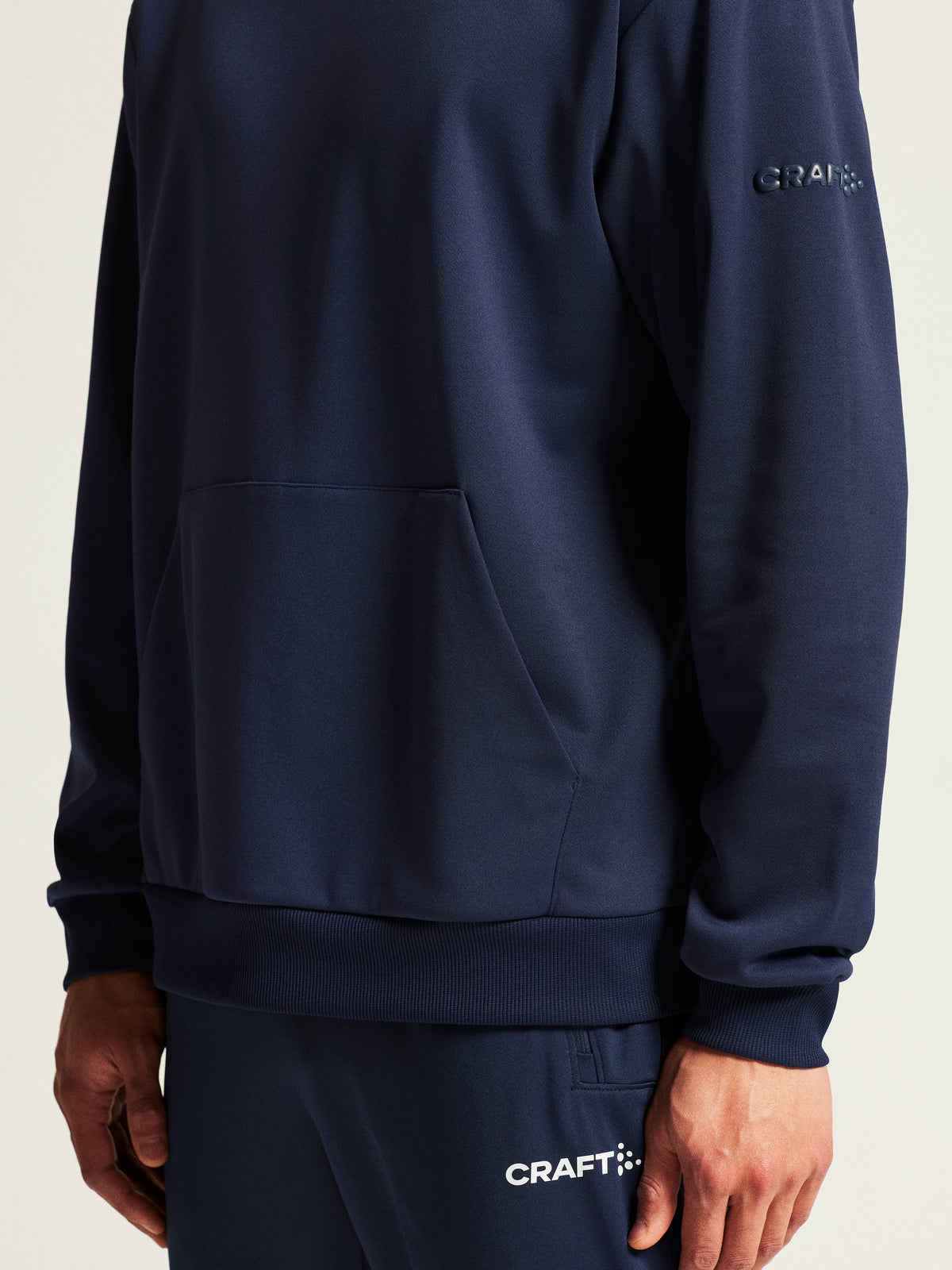 Craft Community 2.0 Function Hoodie Herren in Navy, Detailansicht